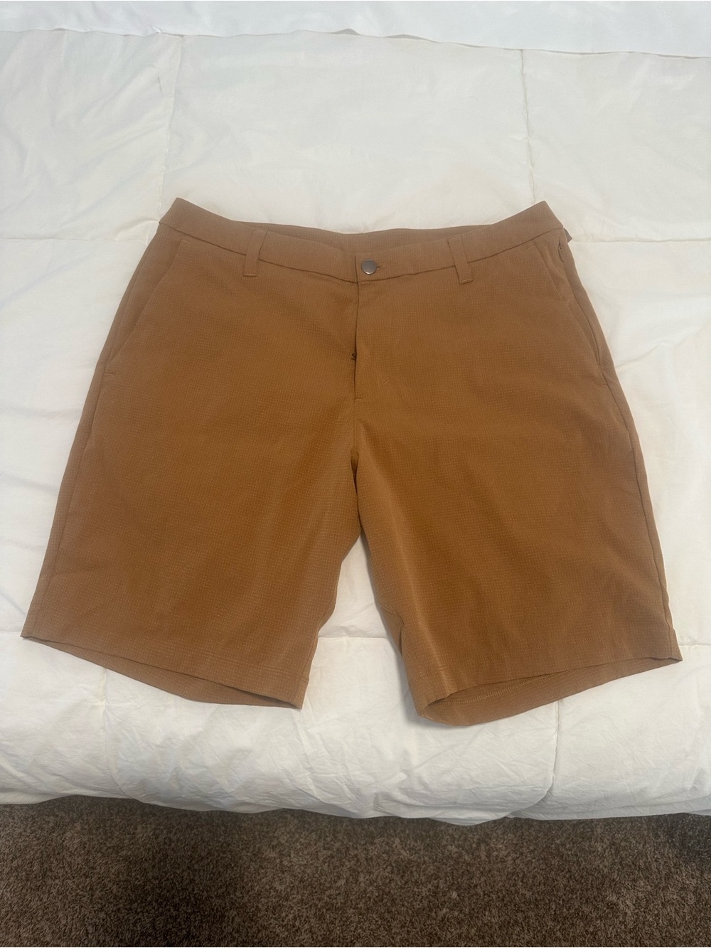 Lululemon Men’s Casual Stretch Shorts in Brown
